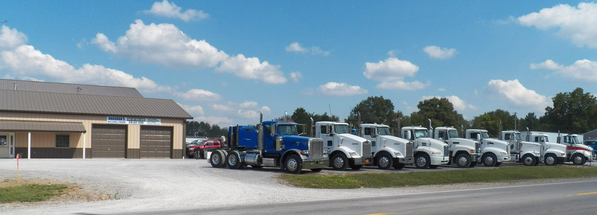 Contact Vaughan Equipment Inc. Fairfield, IL Quality Farm, Construction, Tractor/Trailer